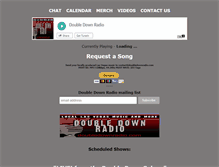 Tablet Screenshot of doubledownradio.com